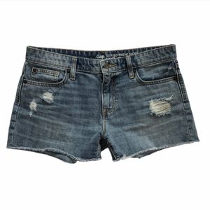Gap sexy boyfriend distressed cutoff shorts